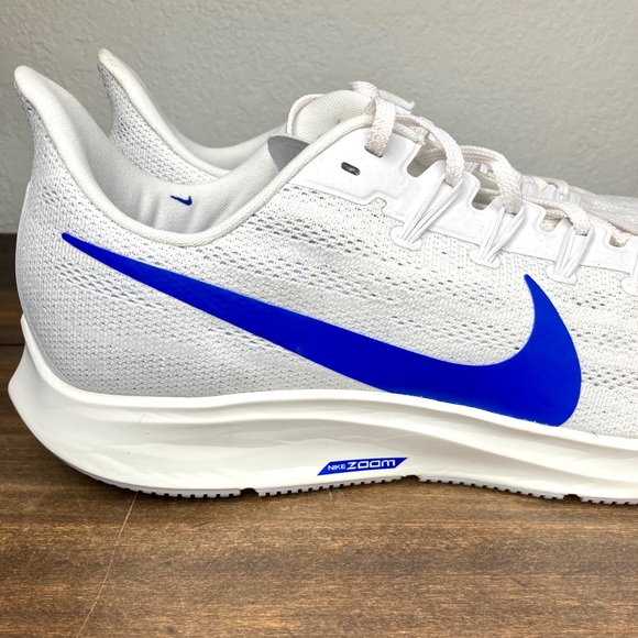 NIKE AIR ZOOM PEGASUS 36 PLATINUM TINT ROYAL WHITE - Picture 2 of 9